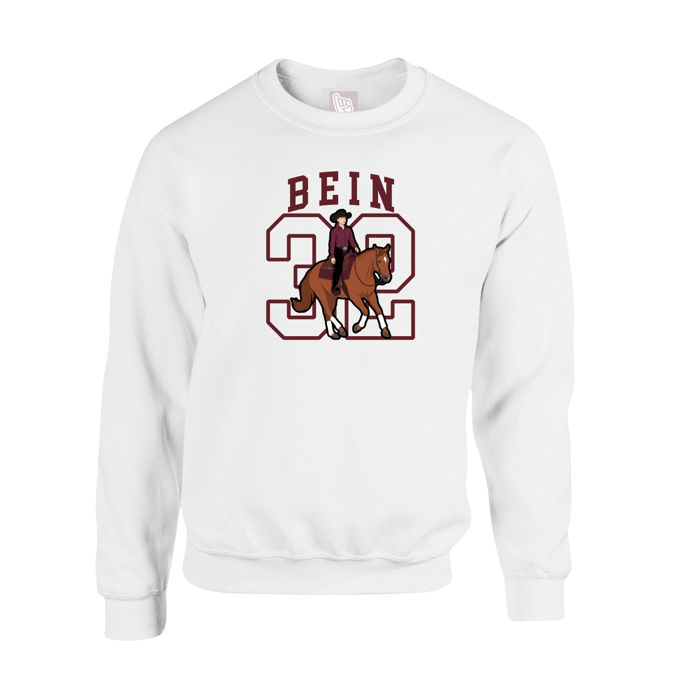 Fleece Crew — Shirsey in White