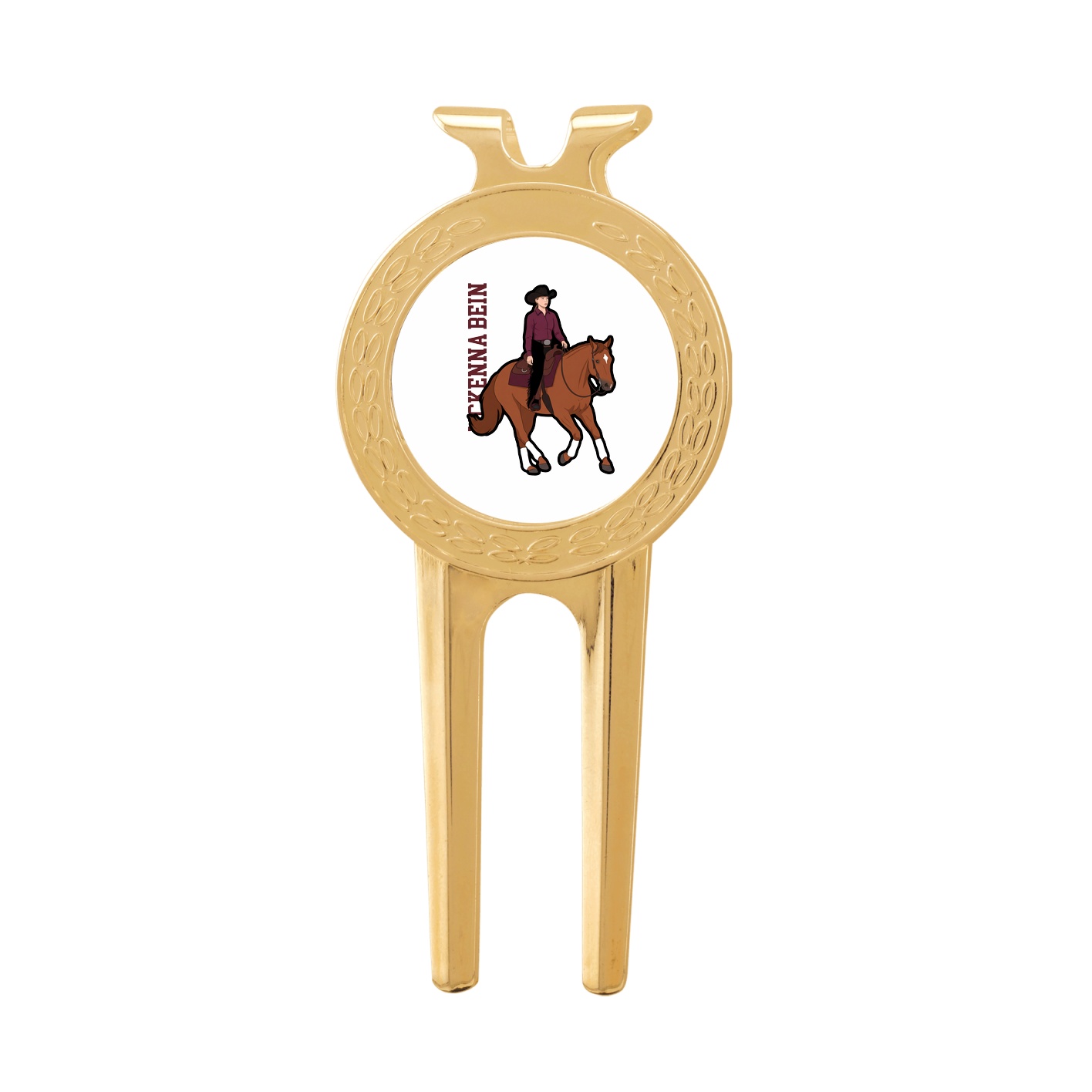 Divot Tool with Ball Marker — Name Vertical in Classic