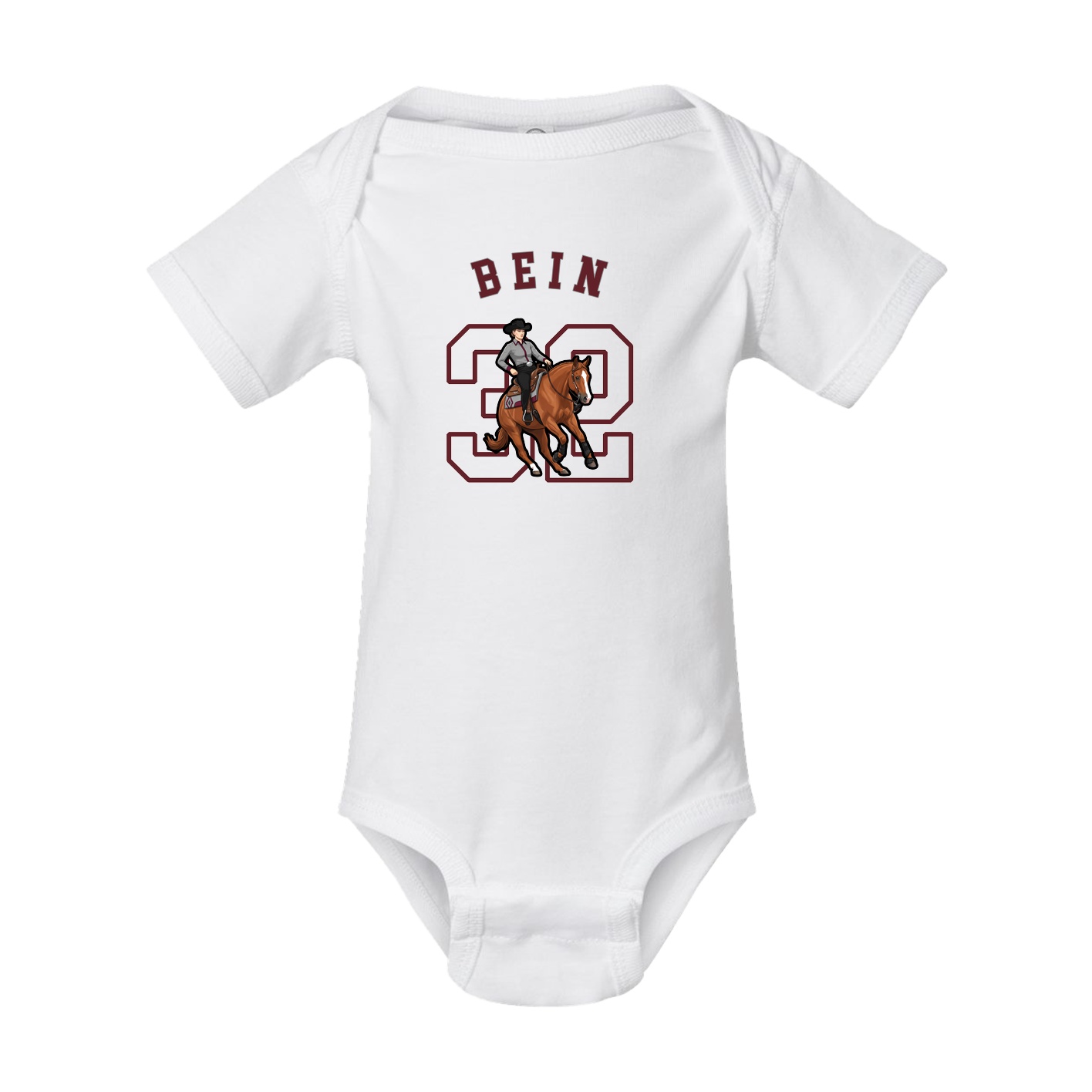 Baby Onesie — Shirsey Arch in White