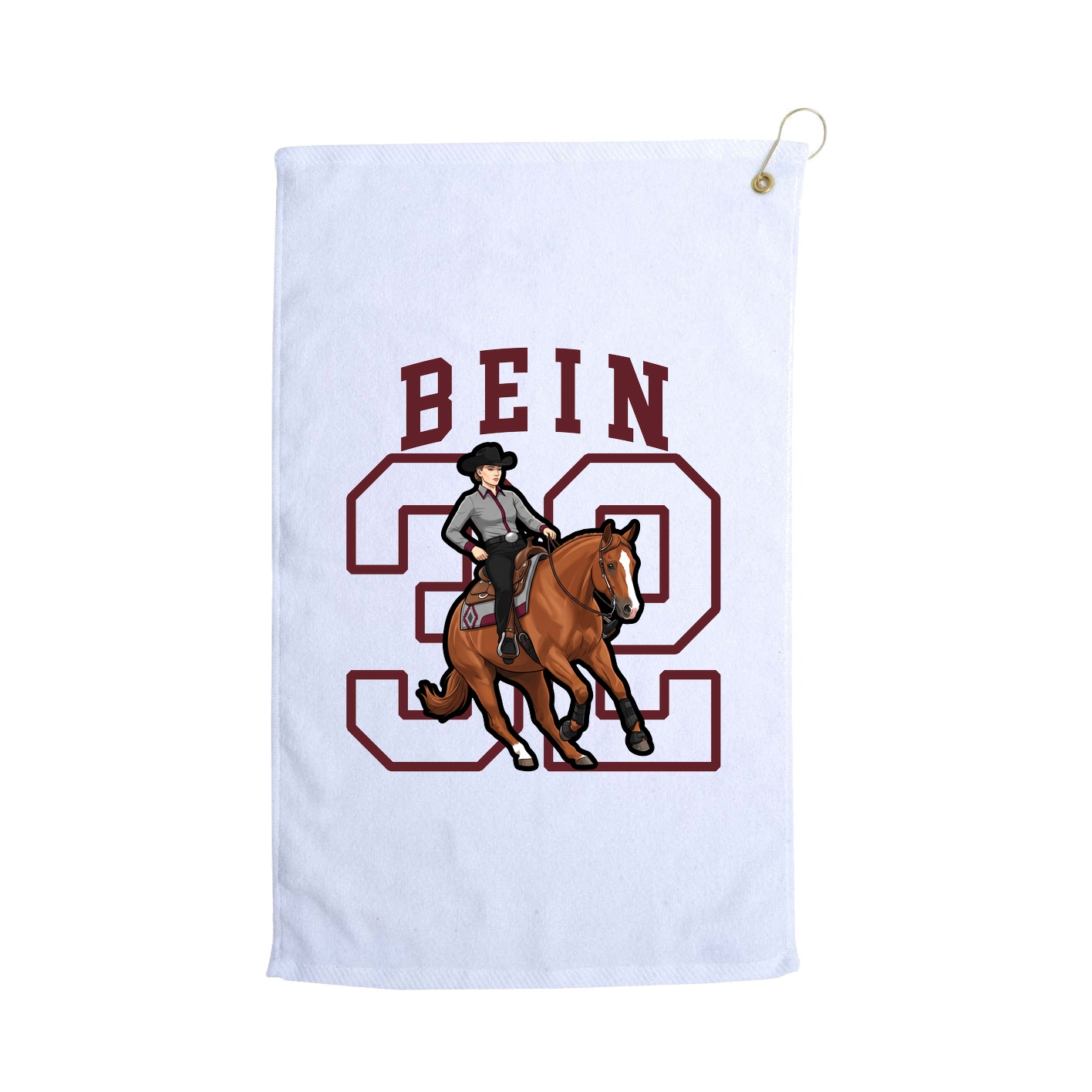 Golf Towel — Shirsey in White