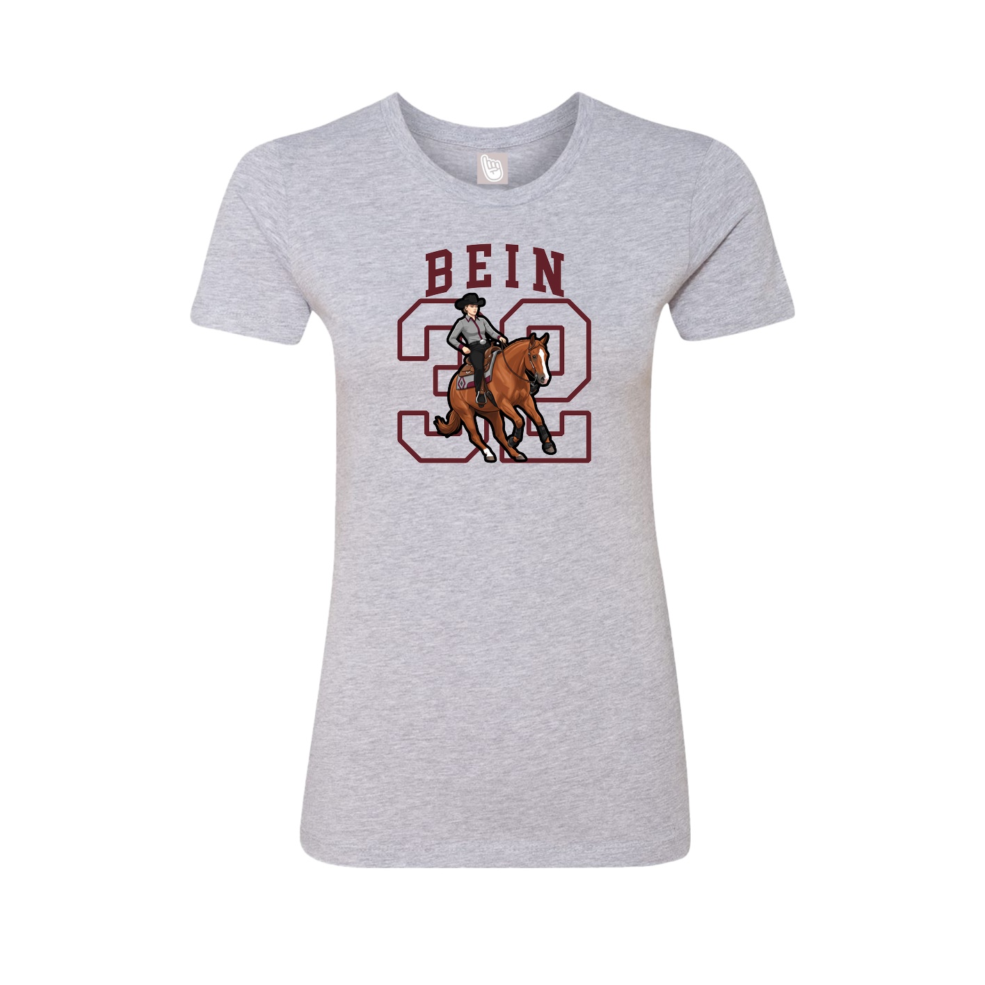 Womens Tee — Shirsey in Grey