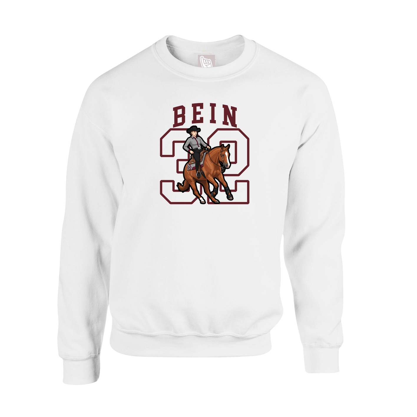 Fleece Crew — Shirsey in White