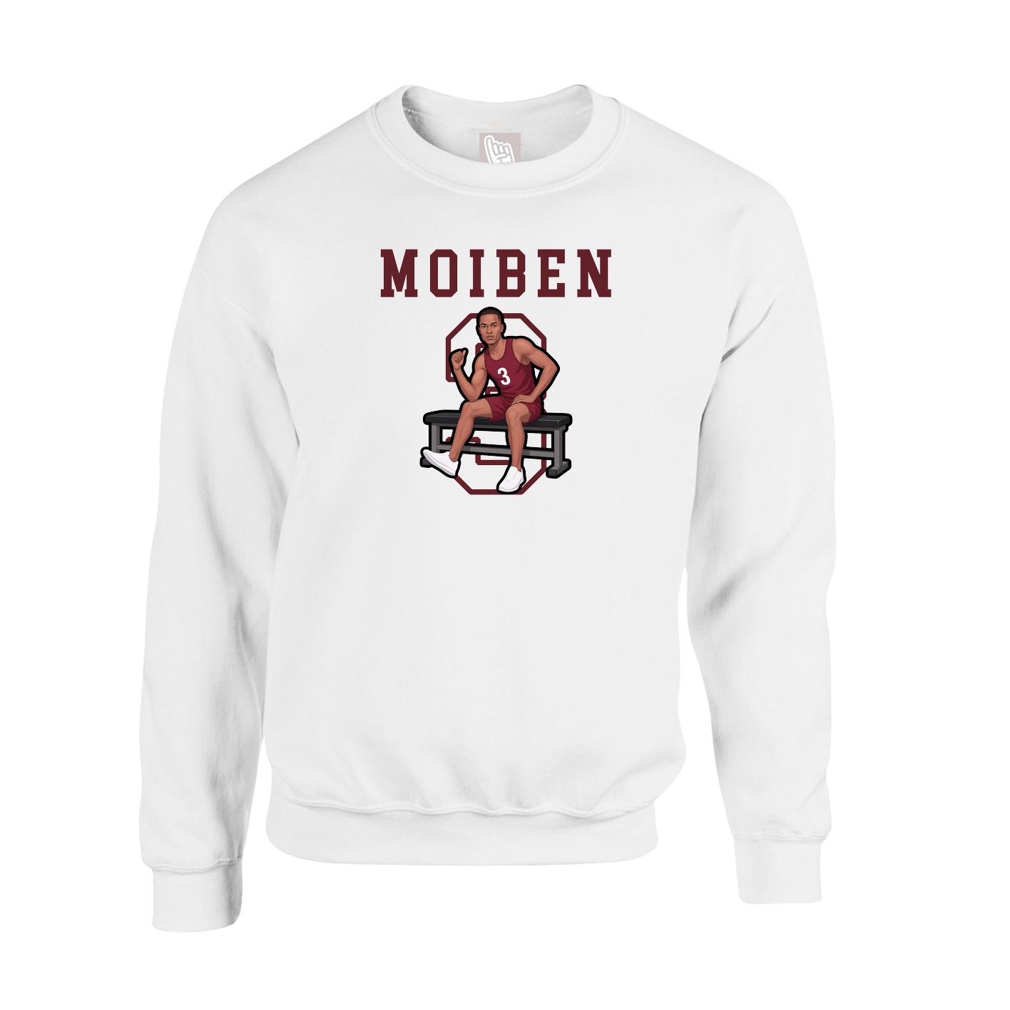 Fleece Crew — Shirsey in White