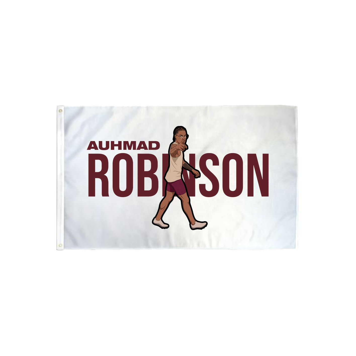 3x5 Flag — Player Name in Classic