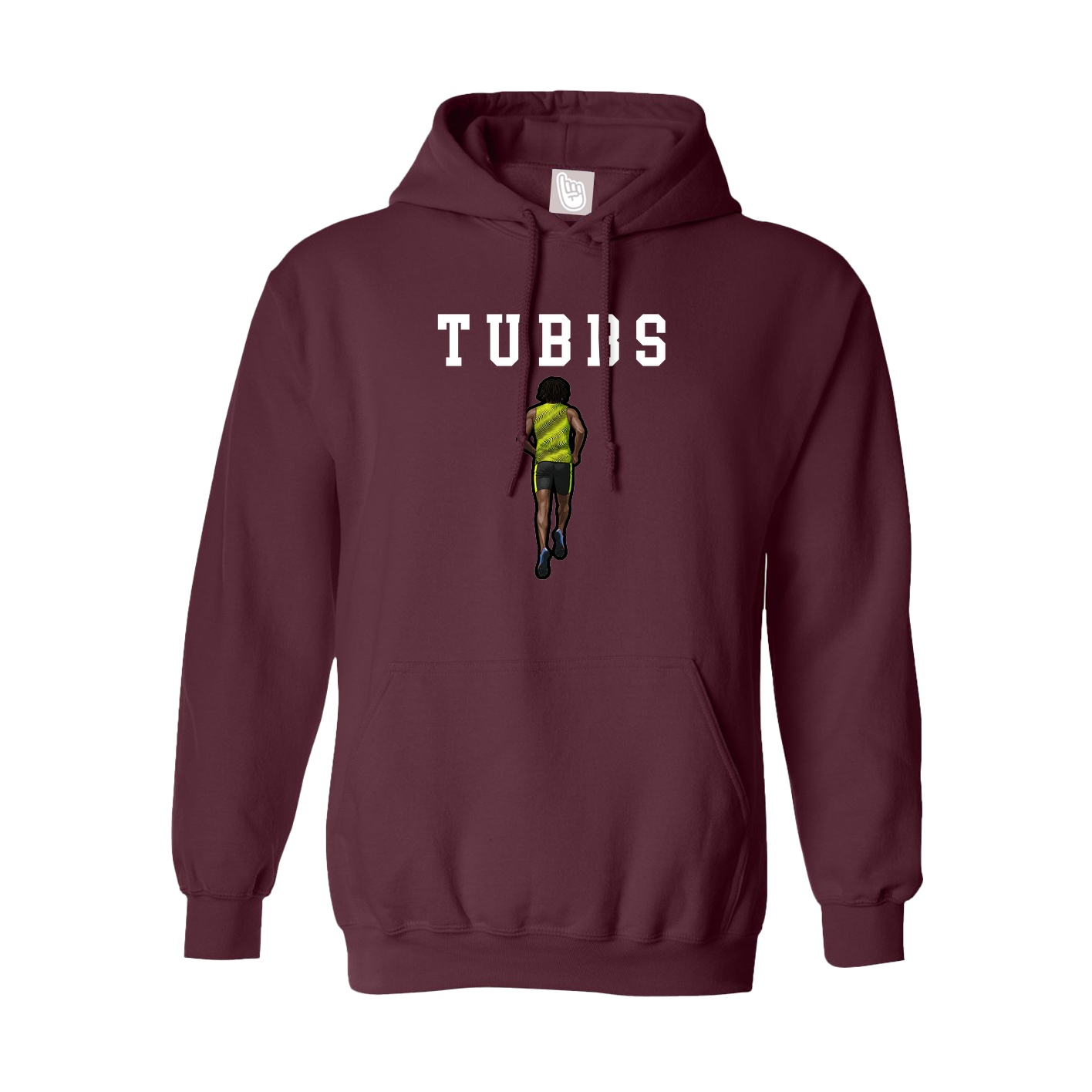 Hoodie — Shirsey in Maroon