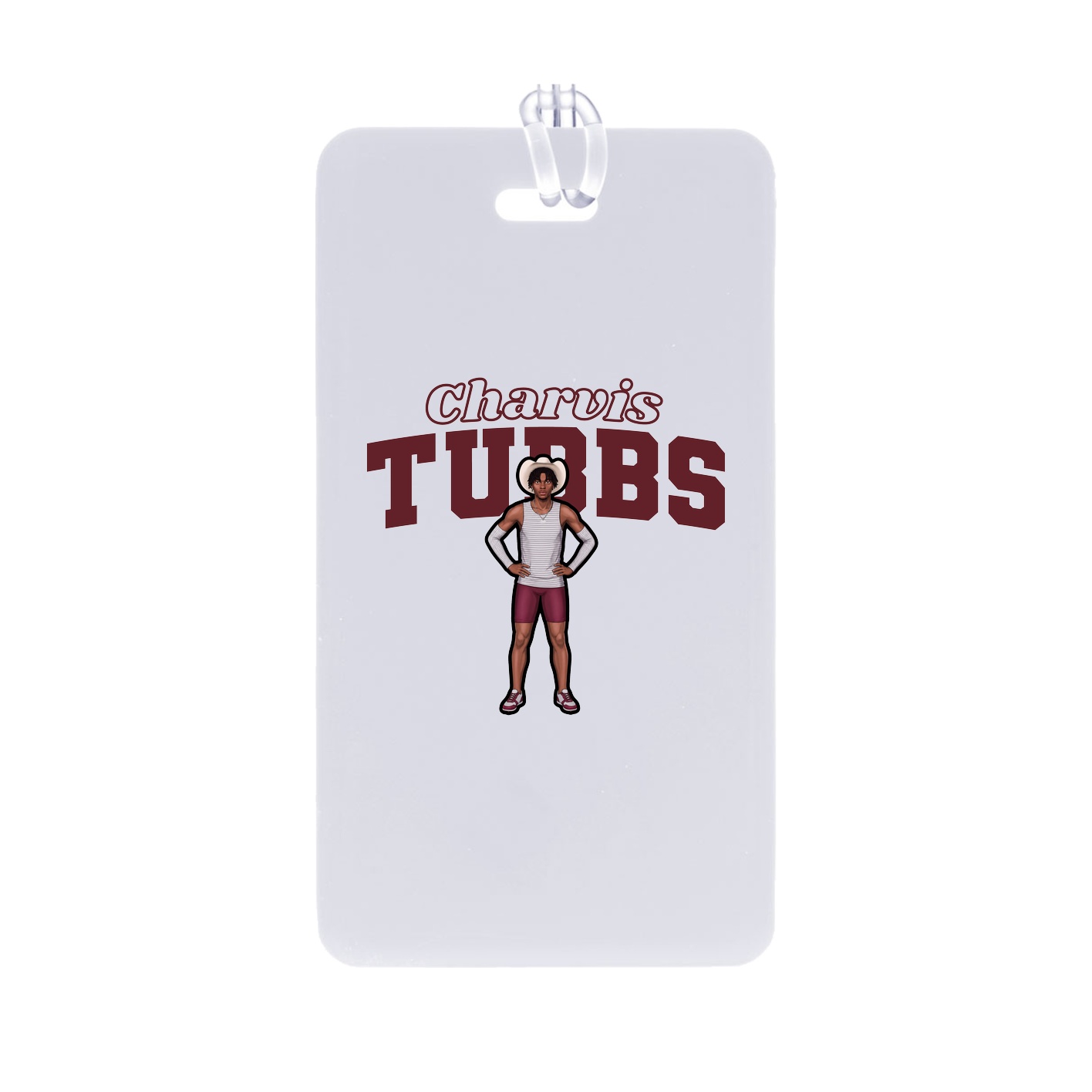 Bag Tag — Name Arch in Classic