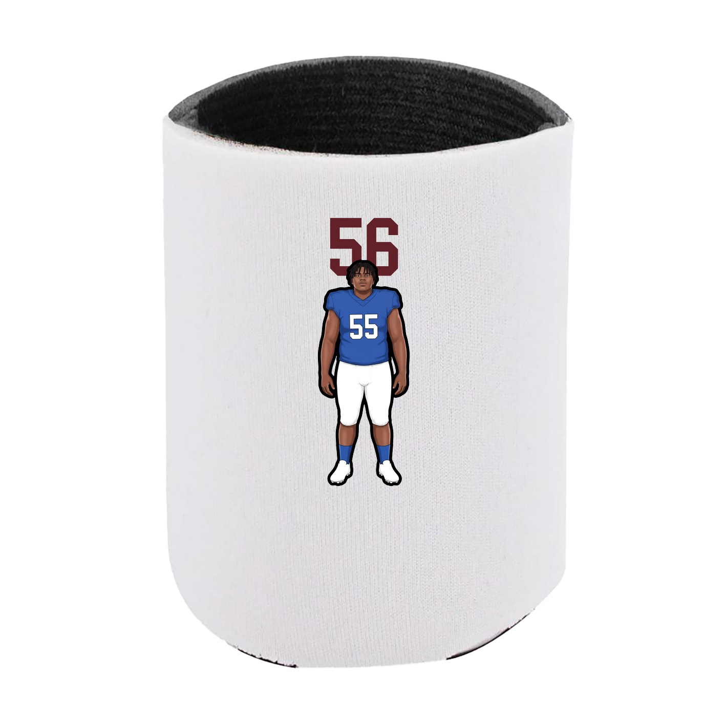 Can Holder — Number Top in White
