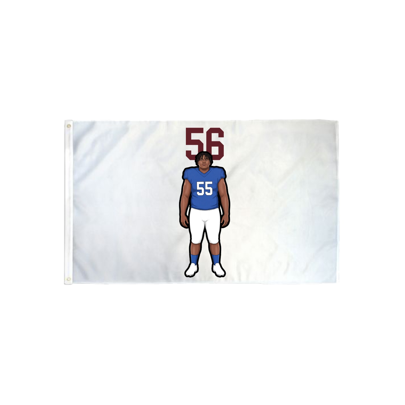 3x5 Flag — Number Top in Classic