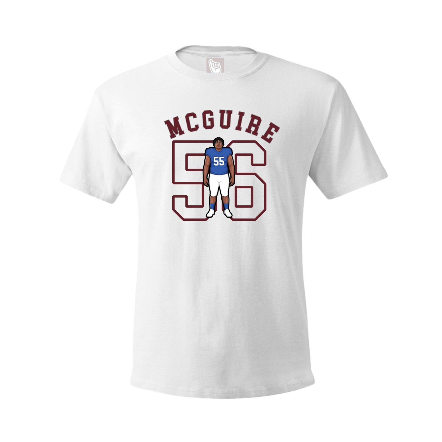Youth Tee — Shirsey Arch in White