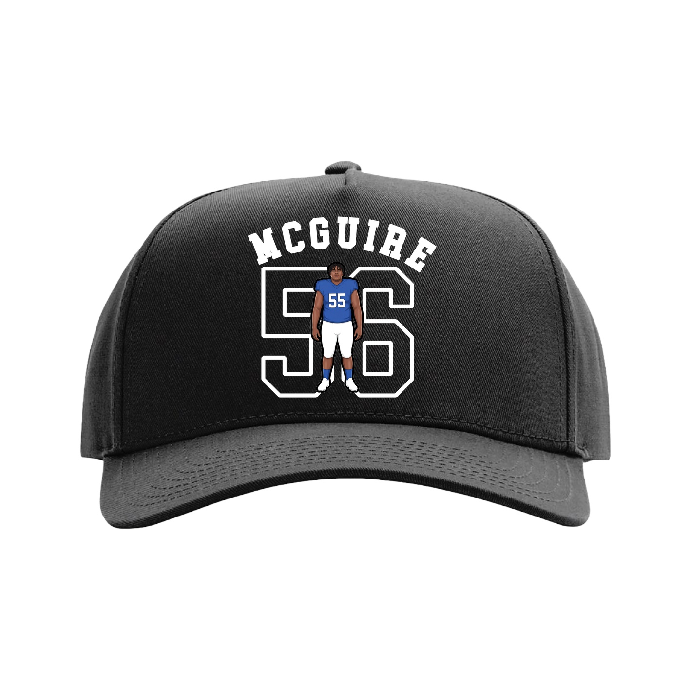 Full Fabric Five-Panel Champ Cap