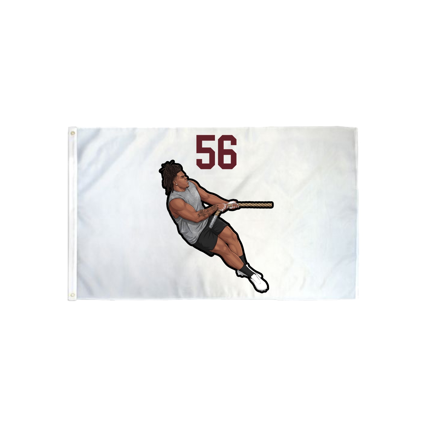 3x5 Flag — Number Top in Classic