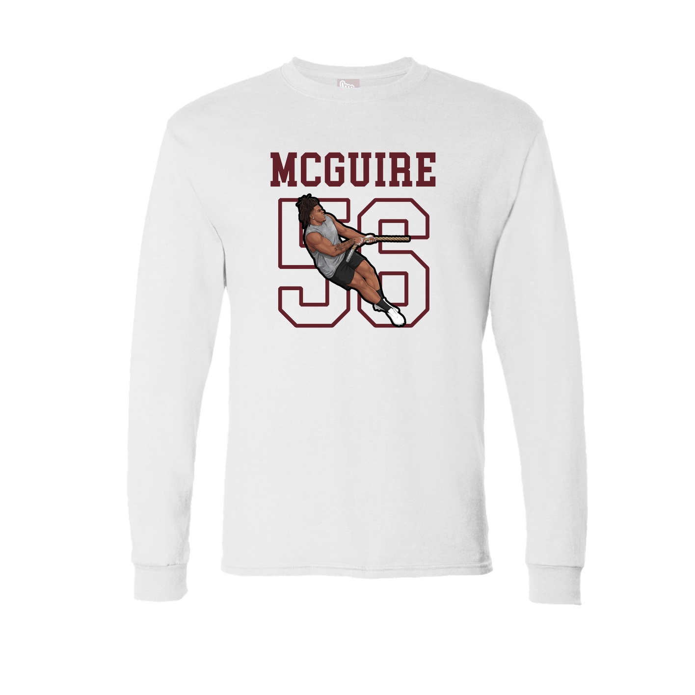 Long Sleeve Tee — Shirsey in White