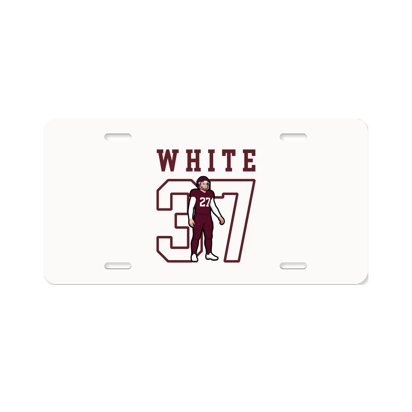 License Plate — Shirsey in Classic