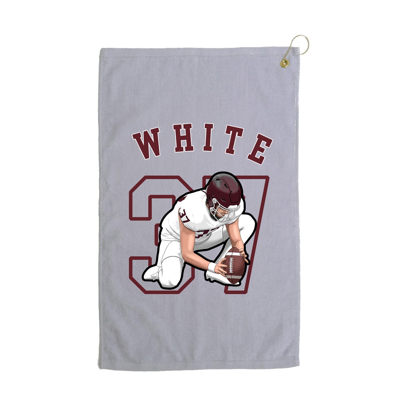 Golf Towel — Shirsey Arch in Grey