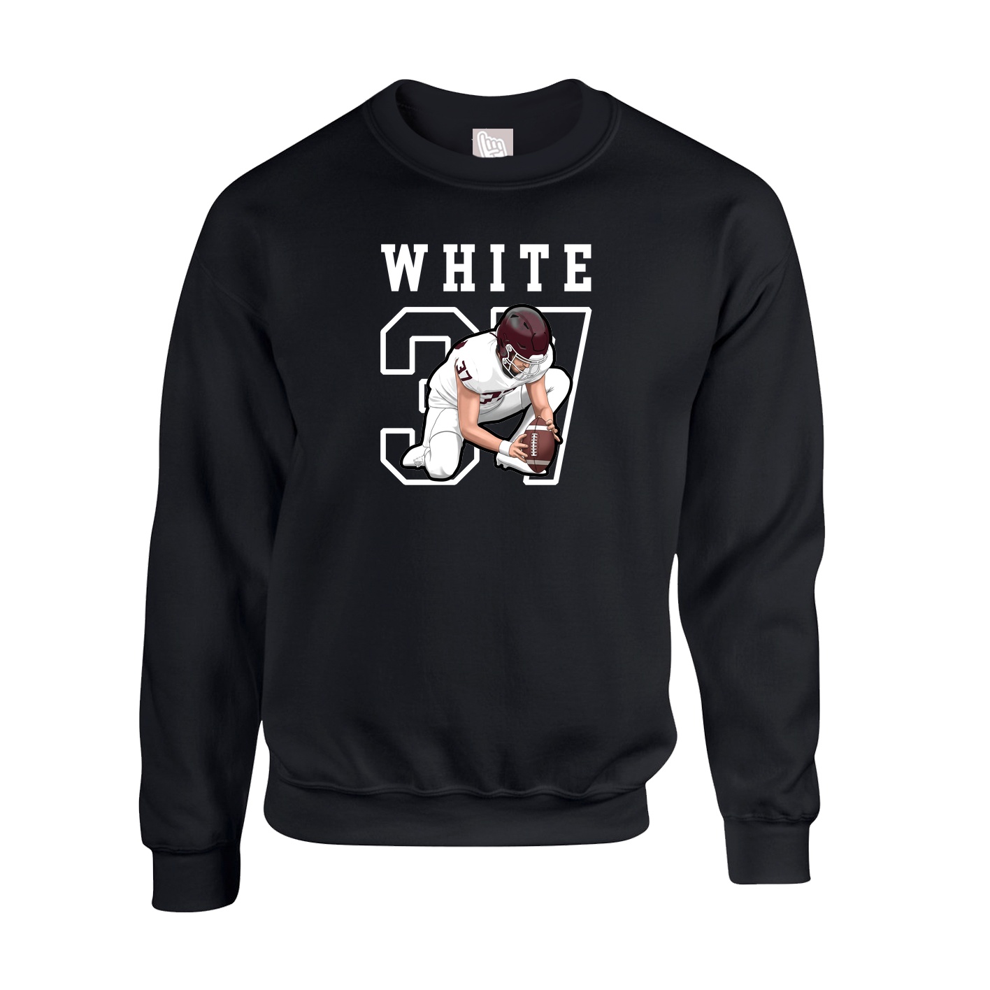 Fleece Crew — Shirsey in Black