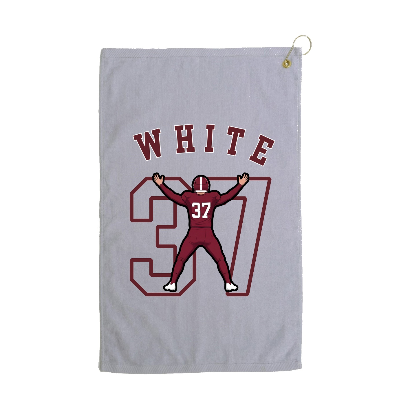 Golf Towel — Shirsey Arch in Grey