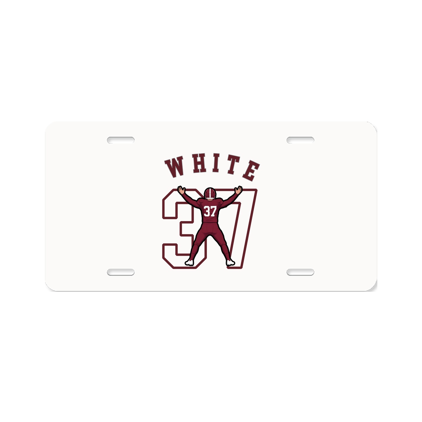License Plate — Shirsey Arch in Classic