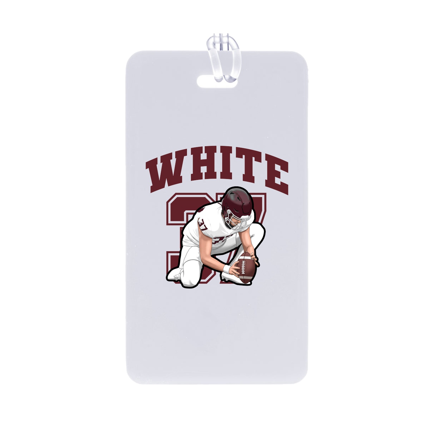 Bag Tag — Number in Classic