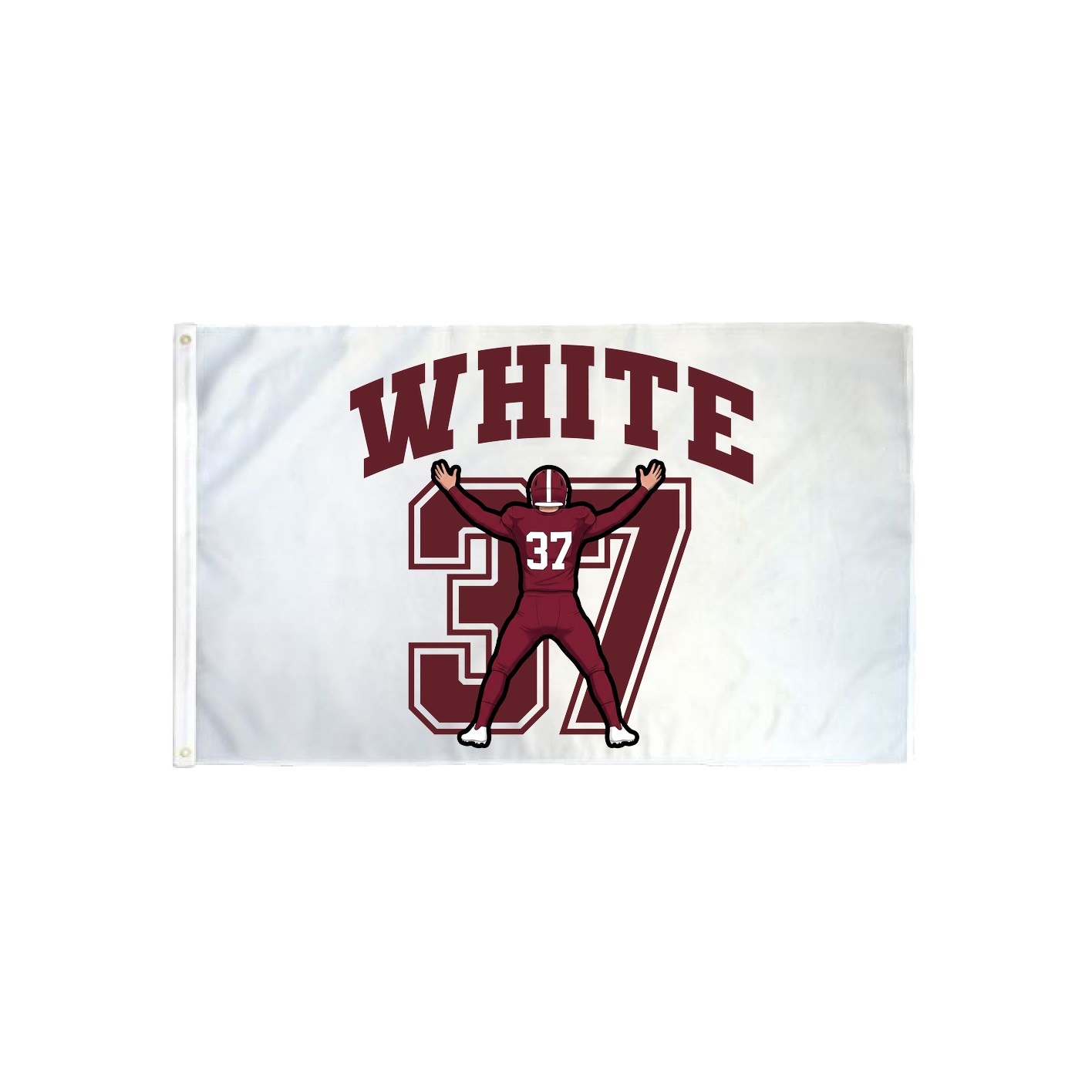 3x5 Flag — Number in Classic