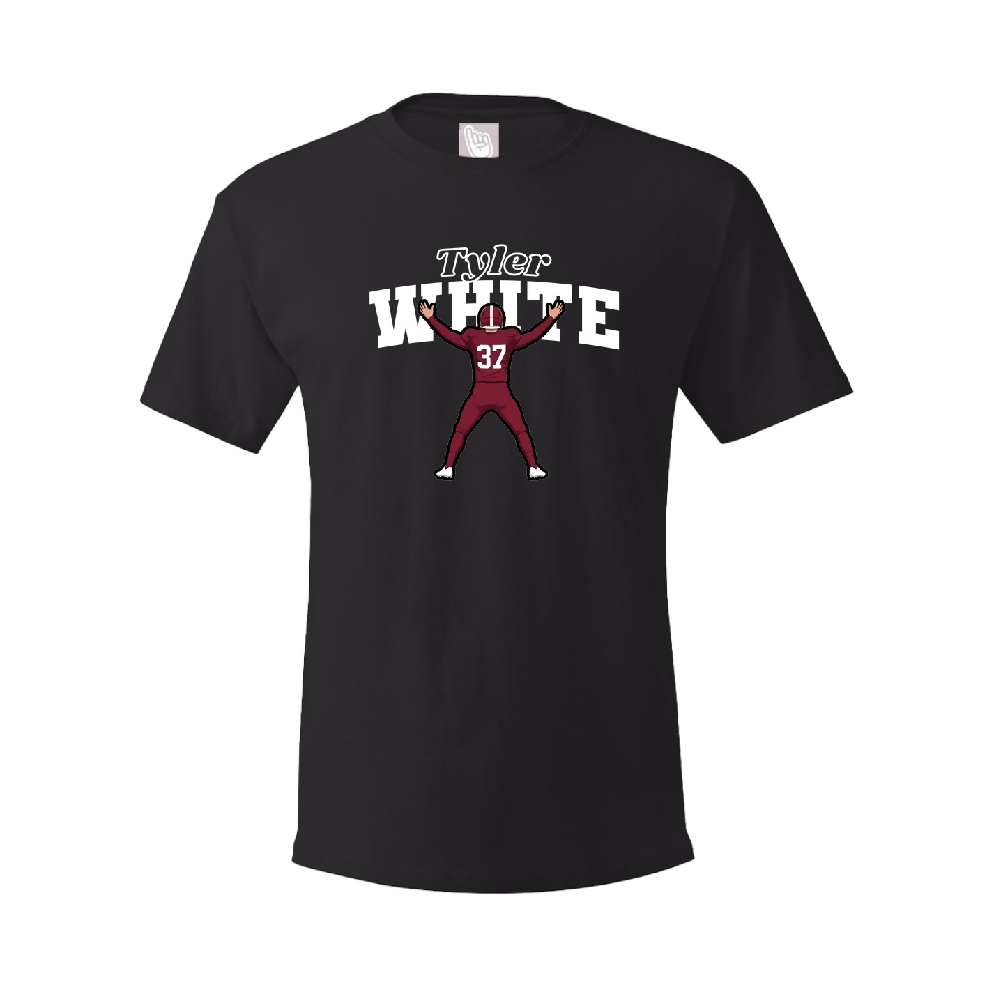 Tee — Name Arch in Black