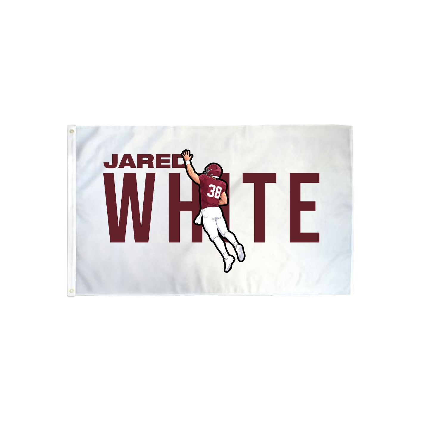 3x5 Flag — Player Name in Classic