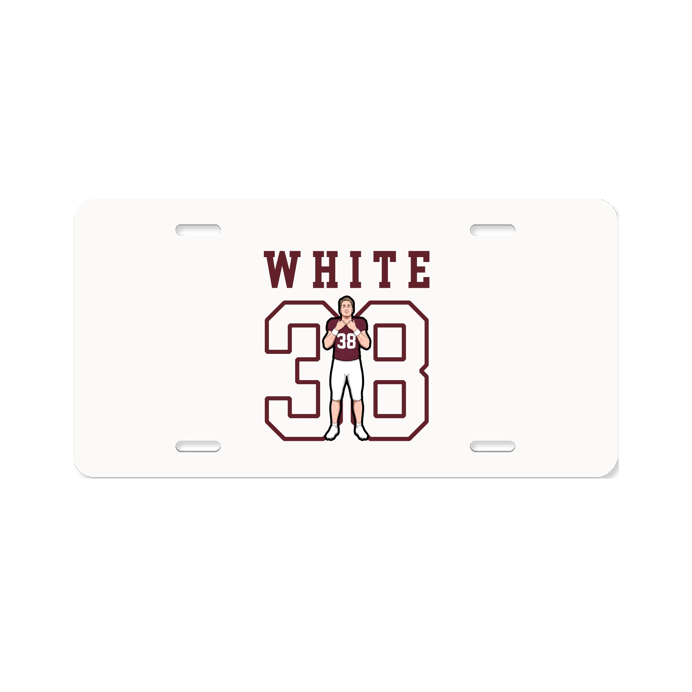 License Plate — Shirsey in Classic