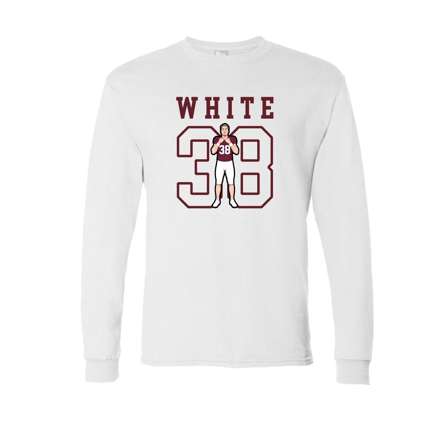 Long Sleeve Tee — Shirsey in White