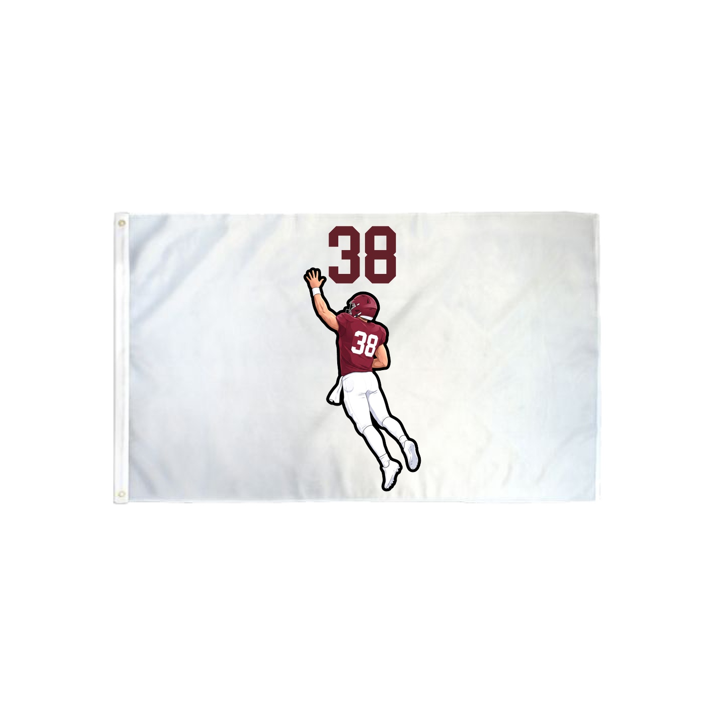 3x5 Flag — Number Top in Classic