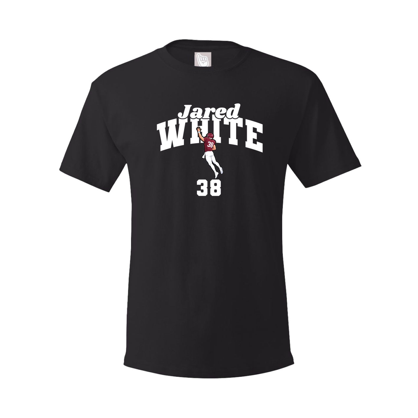 Youth Tee — Signature Arch in Black