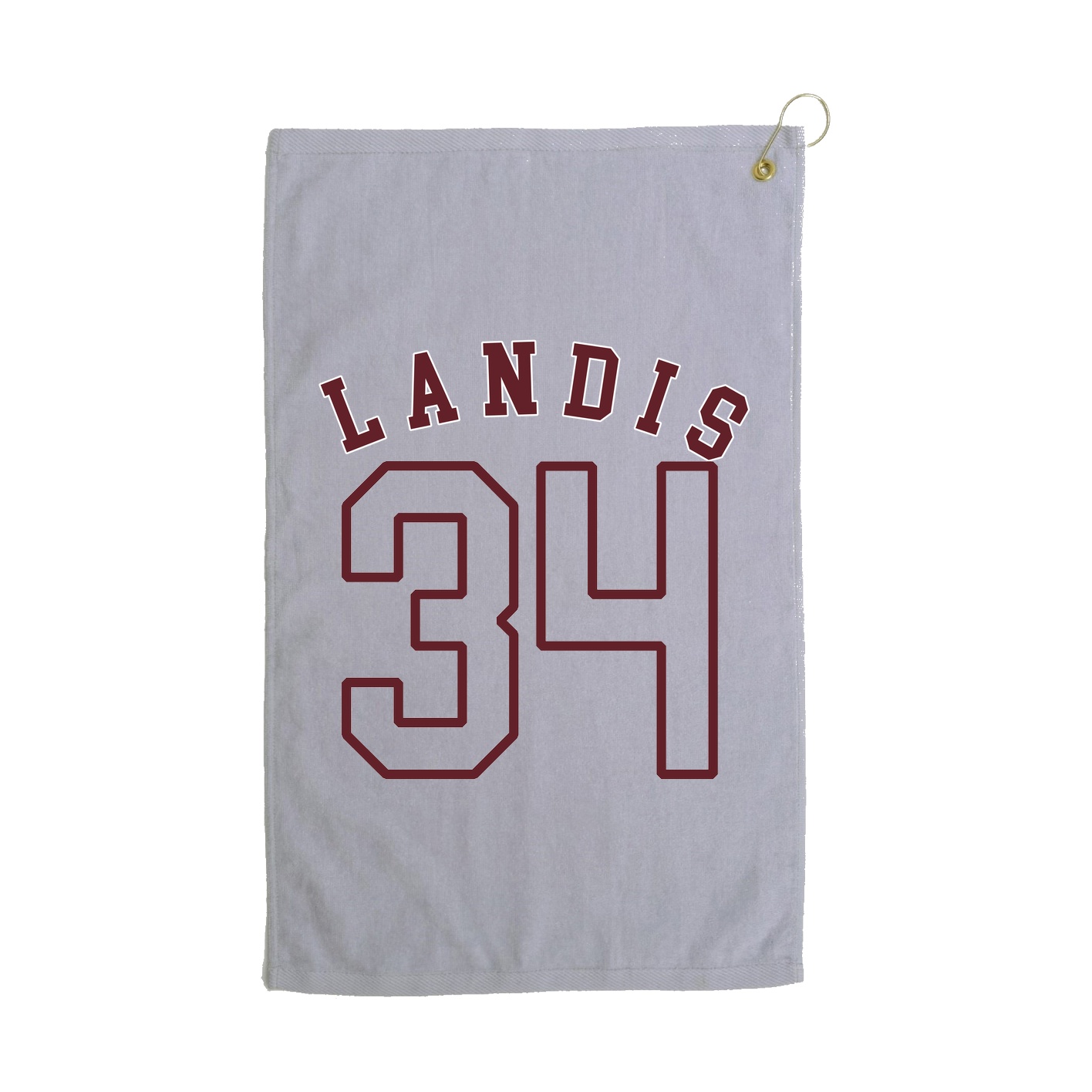 Golf Towel — Shirsey Arch in Grey