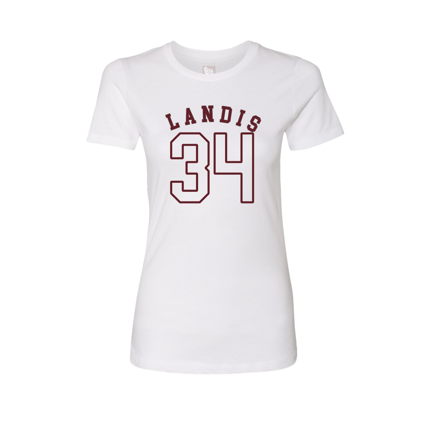 Womens Tee — Shirsey Arch in White
