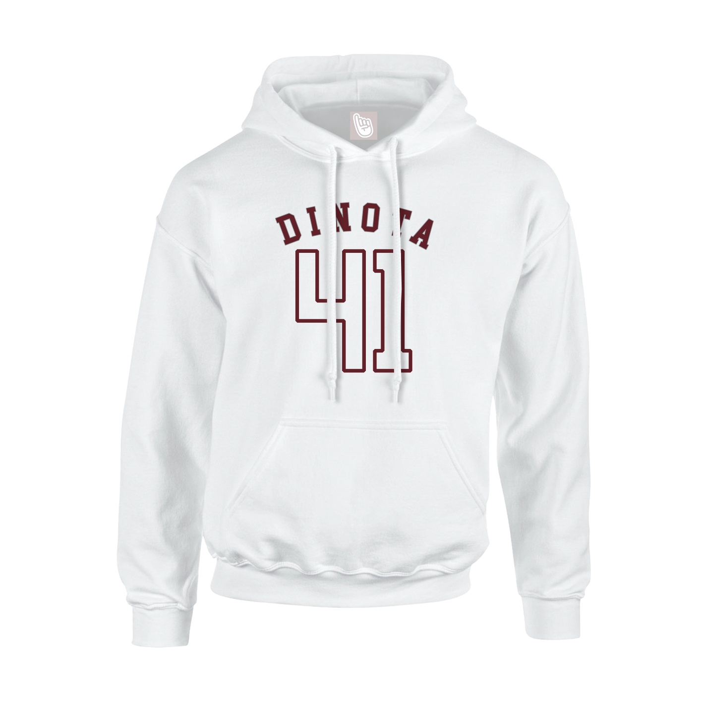 Hoodie — Shirsey Arch in White