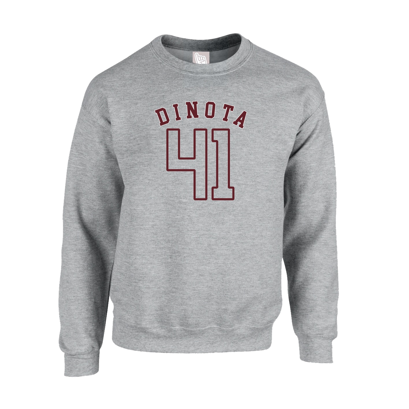 Fleece Crew — Shirsey Arch in Grey