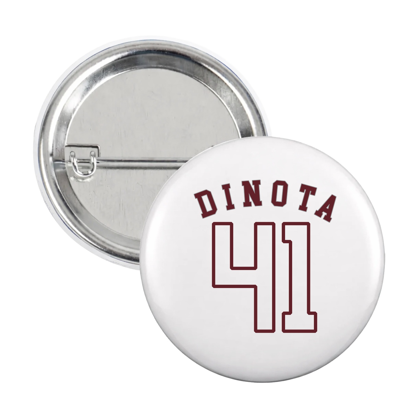 Game Day Button — Shirsey Arch in White