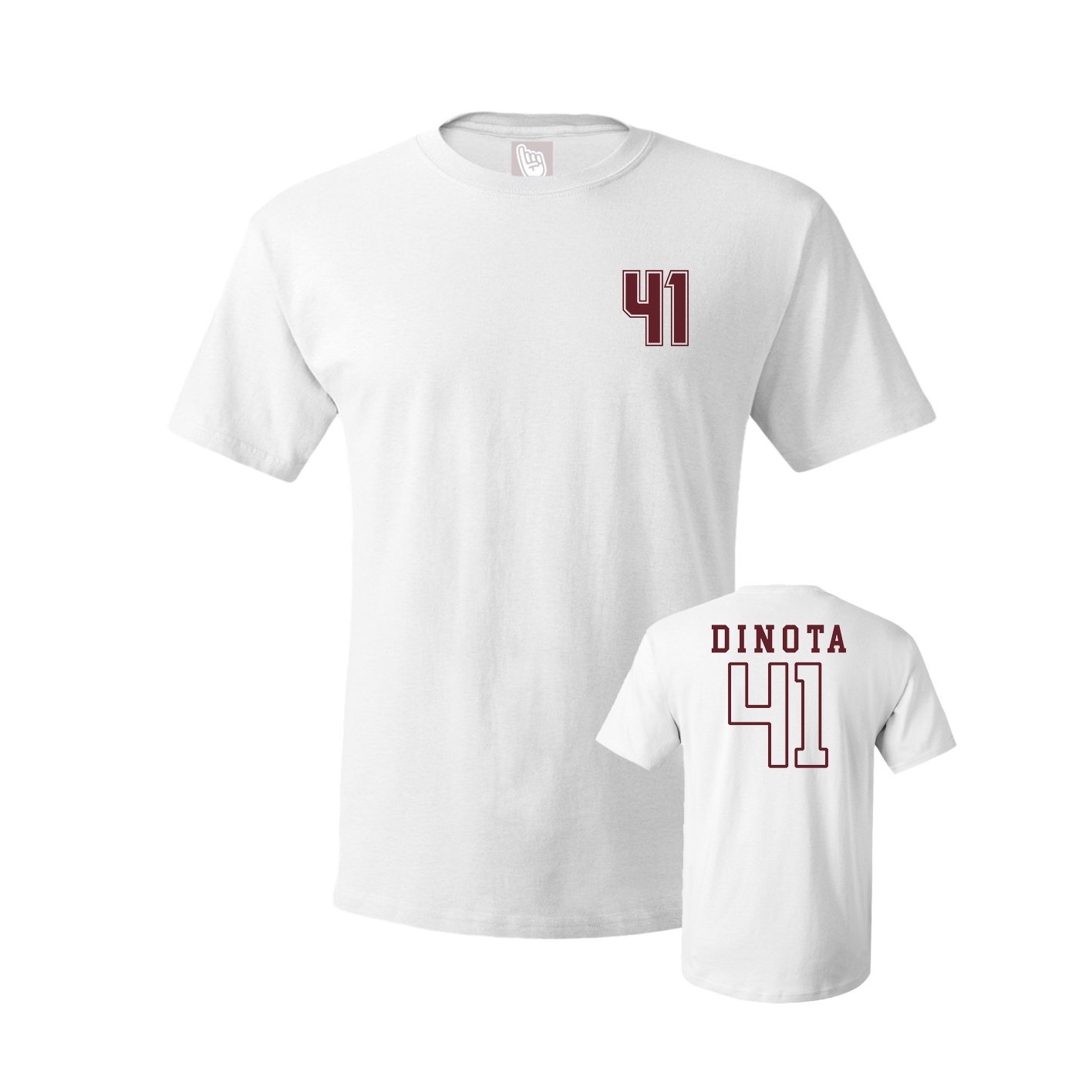 Tee — Chest Back in White