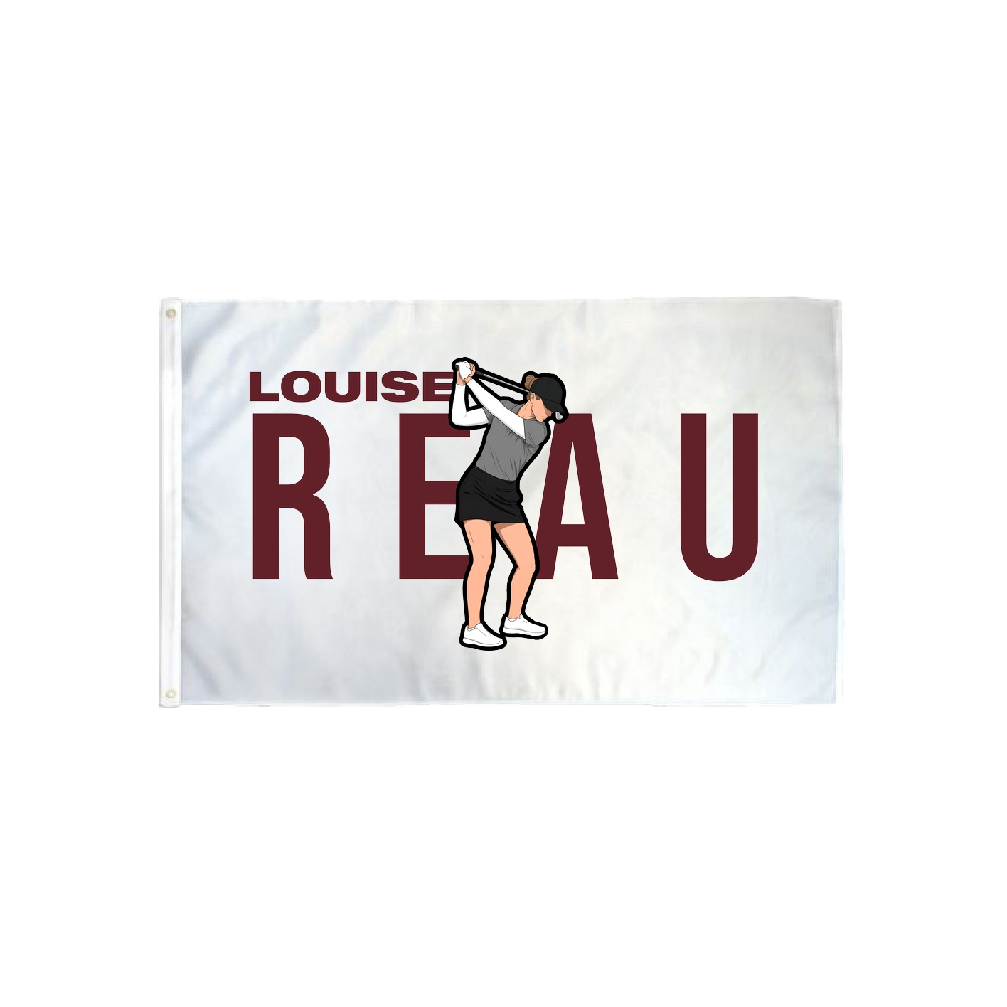 3x5 Flag — Player Name in Classic