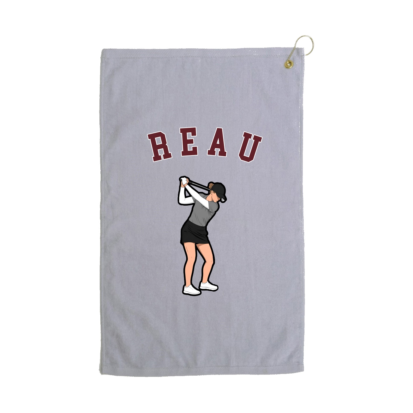 Golf Towel — Shirsey Arch in Grey