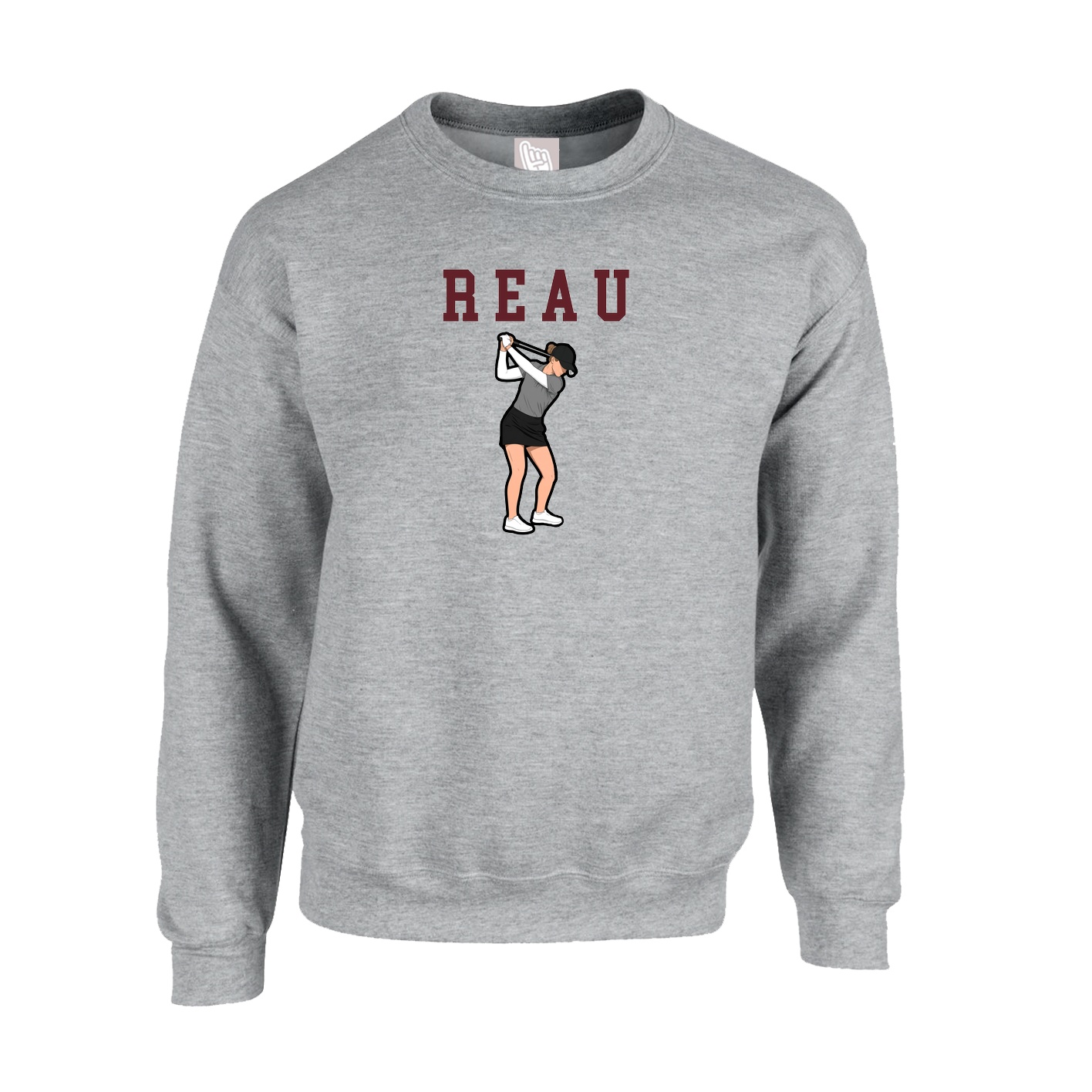 Fleece Crew — Shirsey in Grey