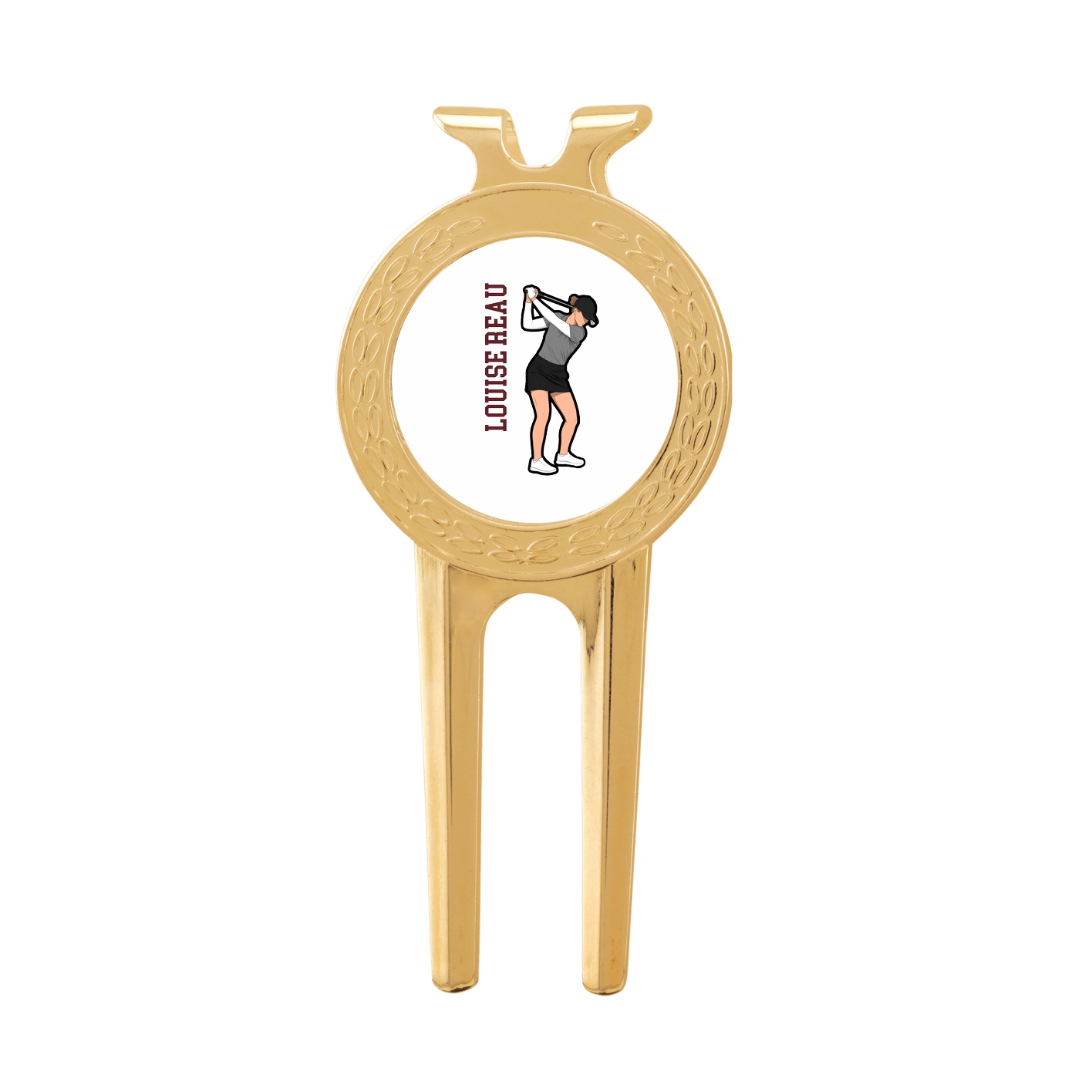 Divot Tool with Ball Marker — Name Vertical in Classic