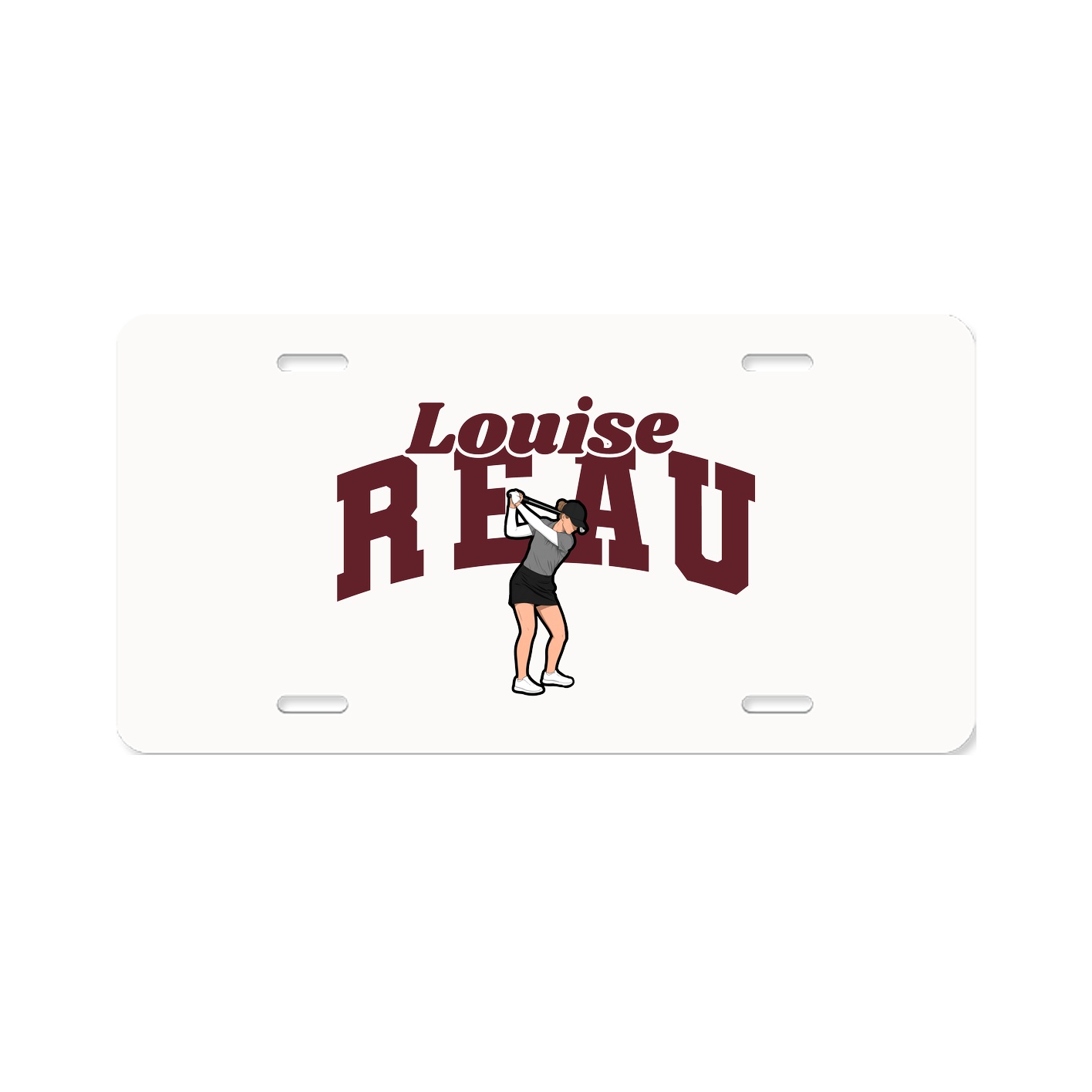 License Plate — Signature Arch in Classic