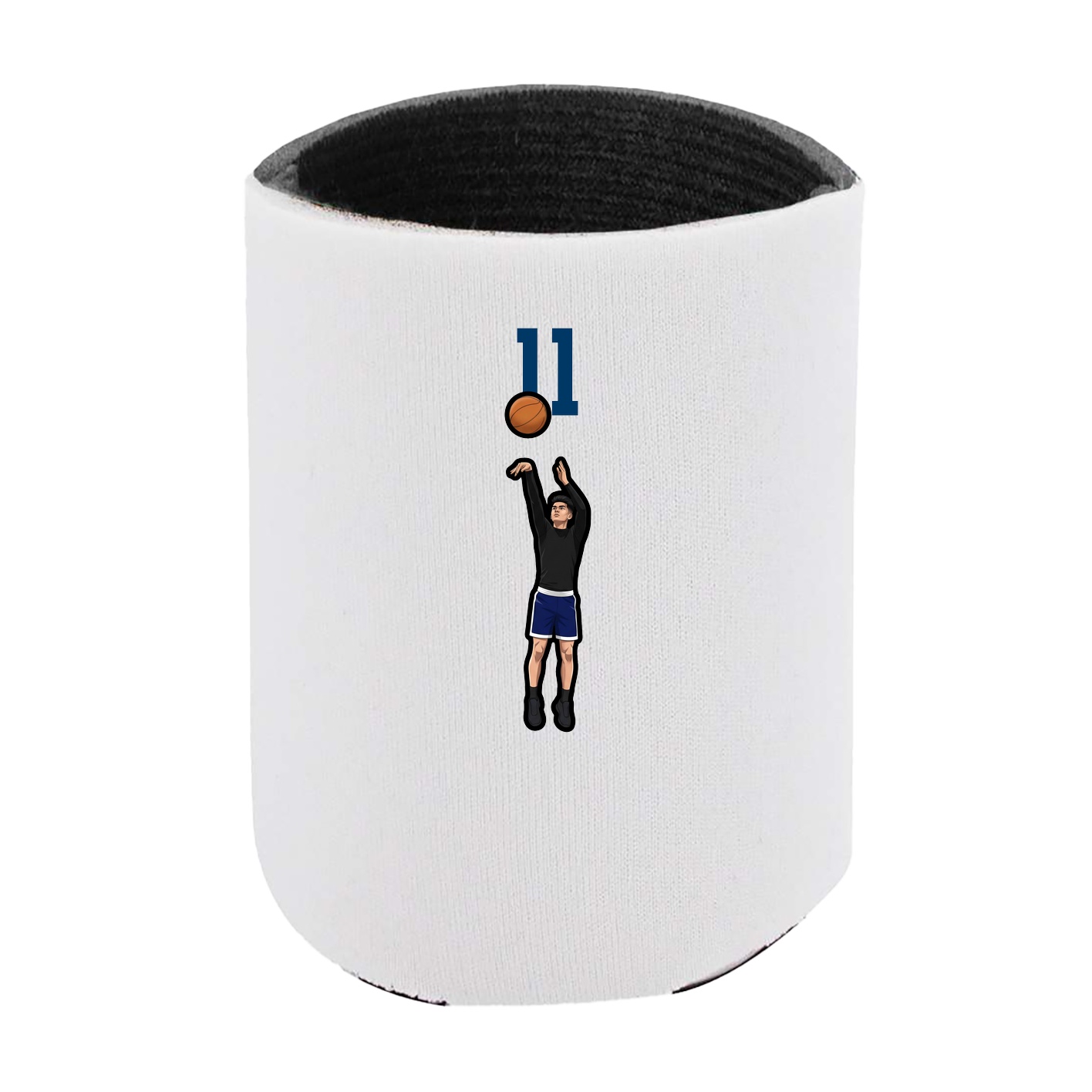 Can Holder — Number Top in White