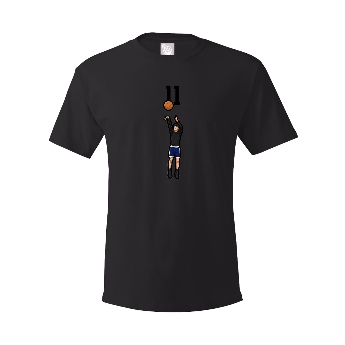 Tee — Number Top in Black