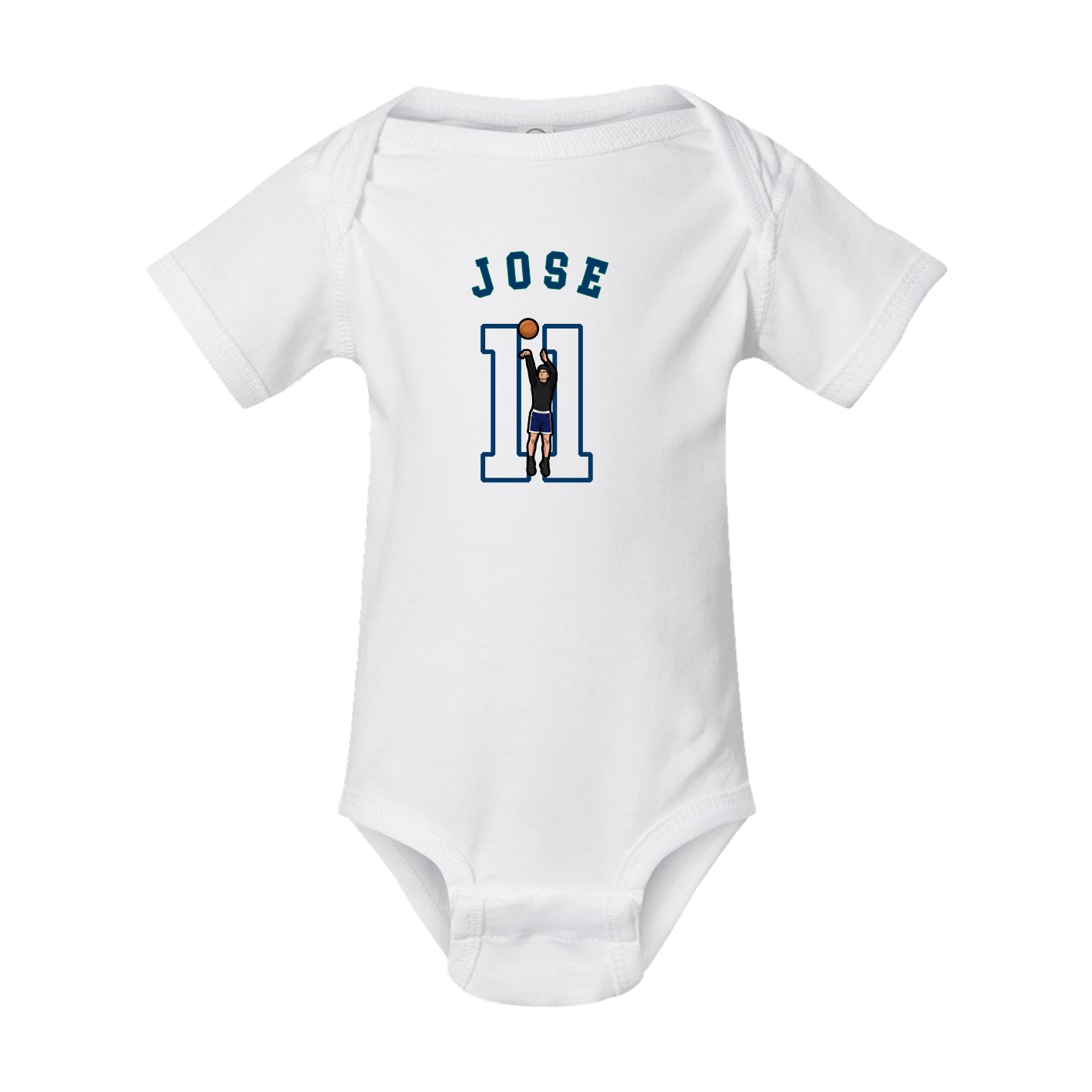 Baby Onesie — Shirsey Arch in White