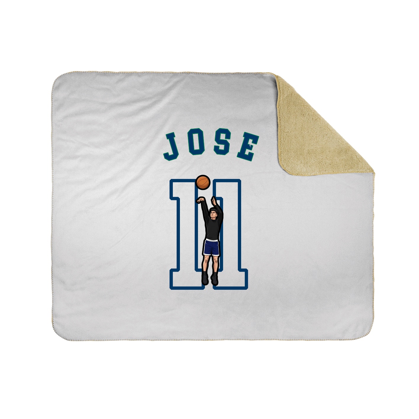 Throw Blanket — Shirsey Arch in White