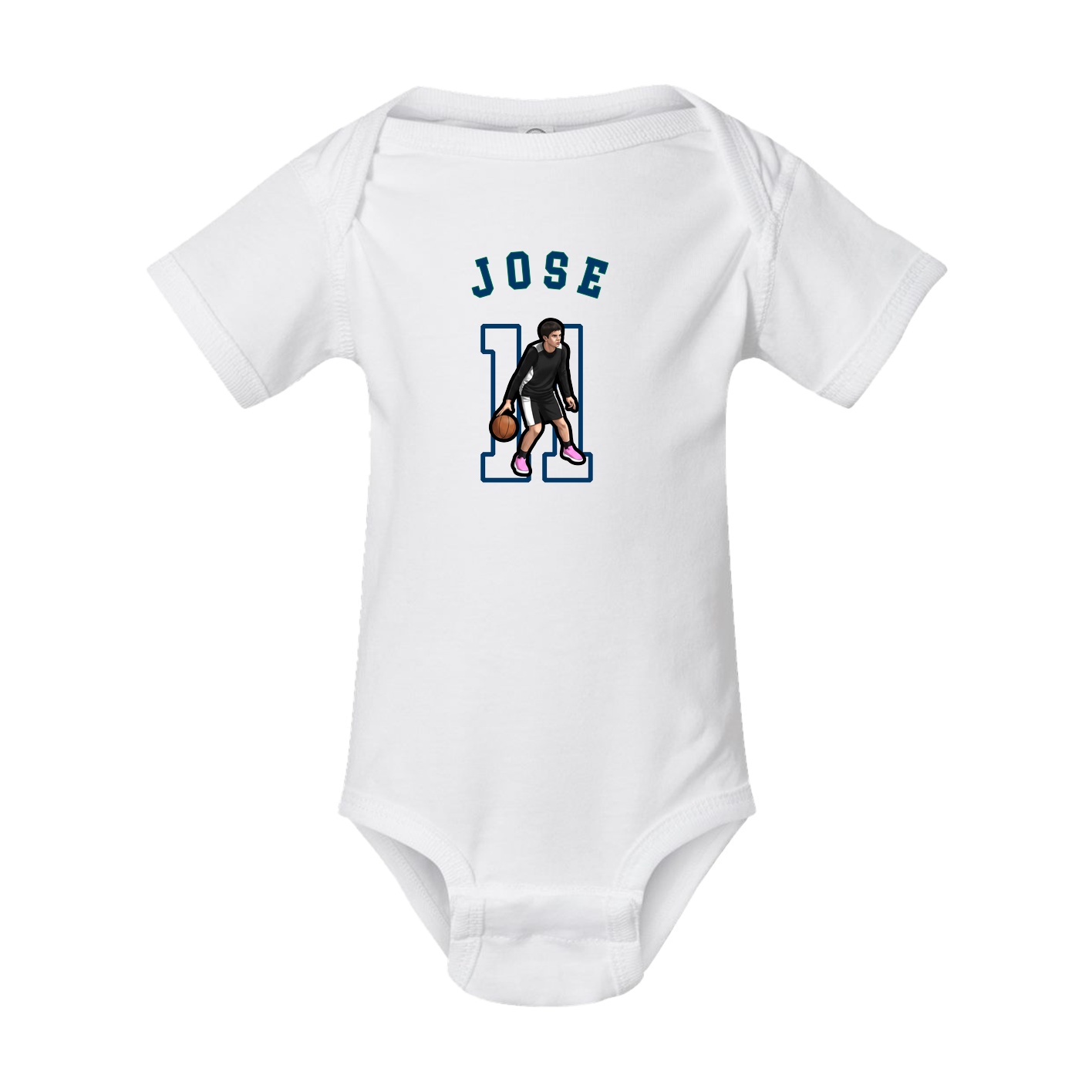 Baby Onesie — Shirsey Arch in White