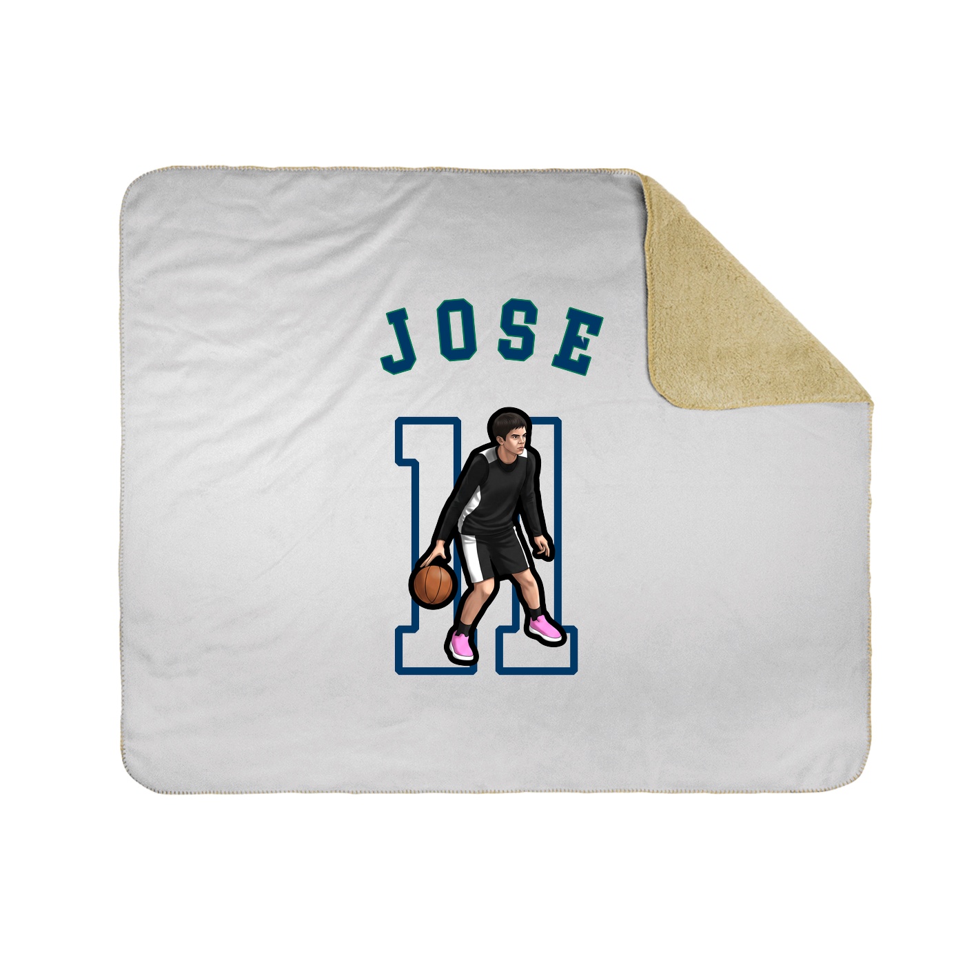 Throw Blanket — Shirsey Arch in White