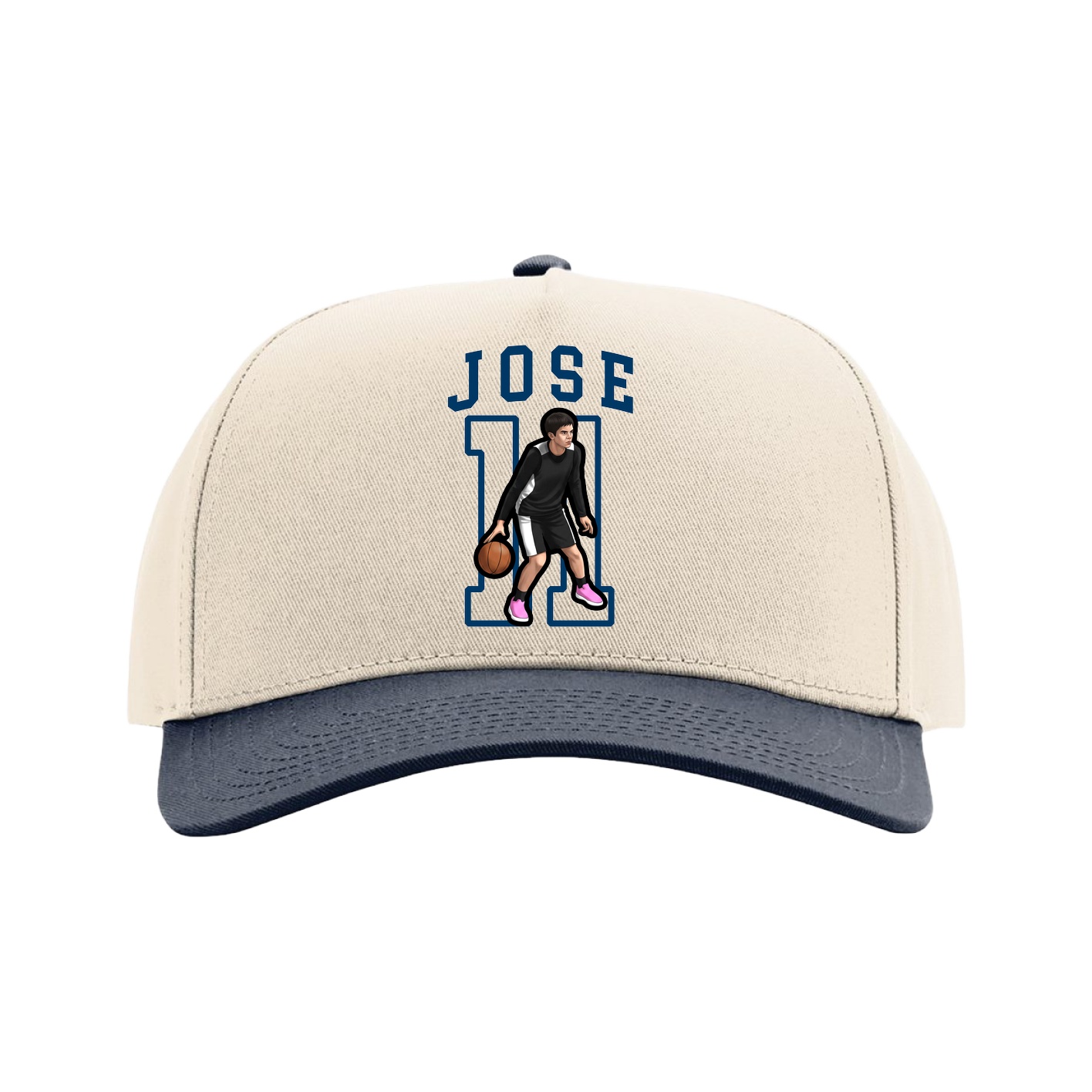 Full Fabric Five-Panel Champ Cap