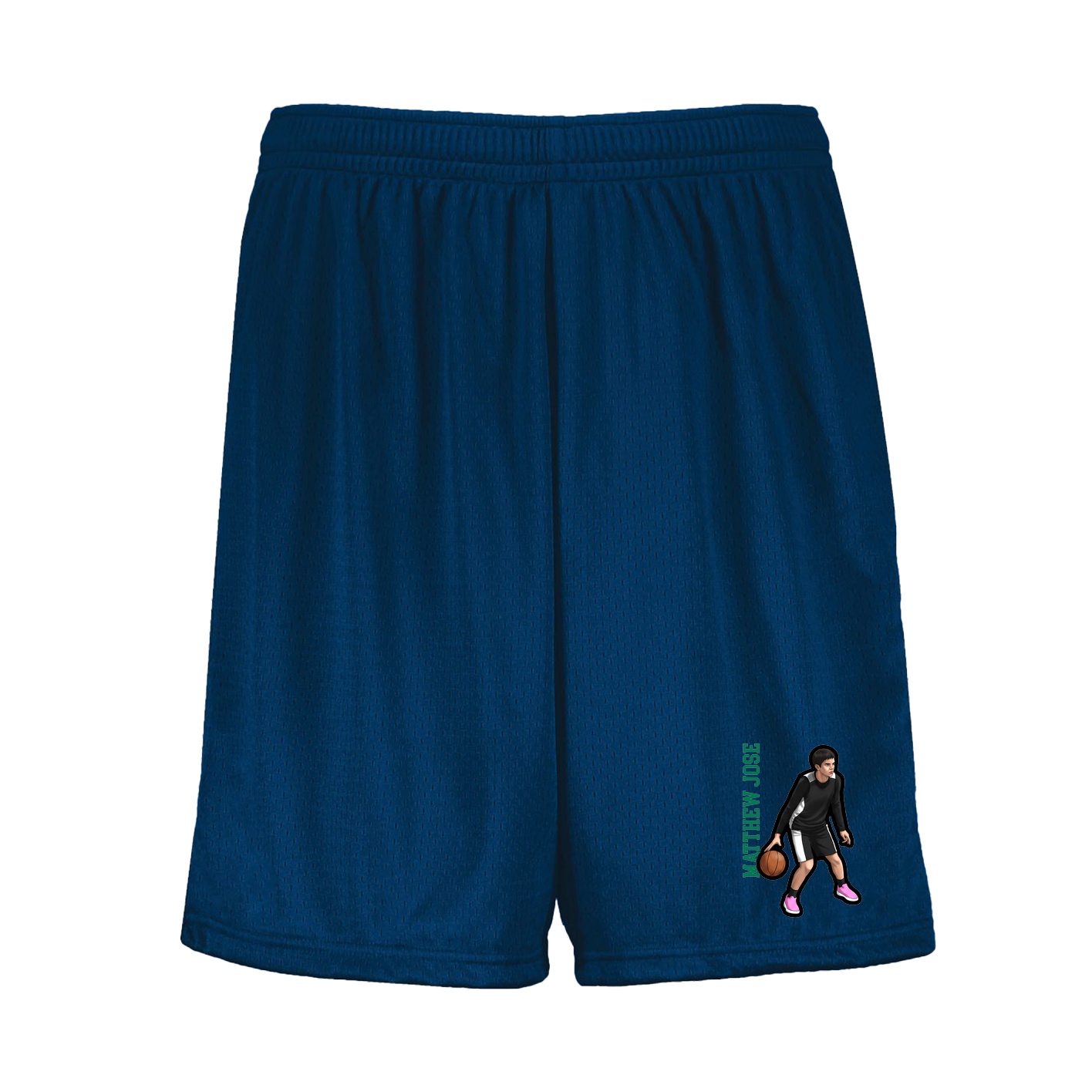 Shorts — Name Vertical in Navy