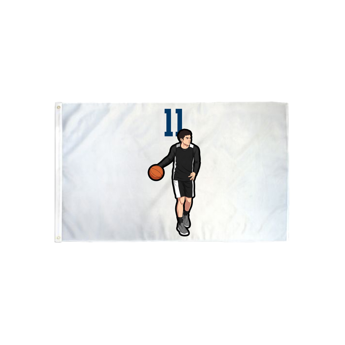3x5 Flag — Number Top in Classic