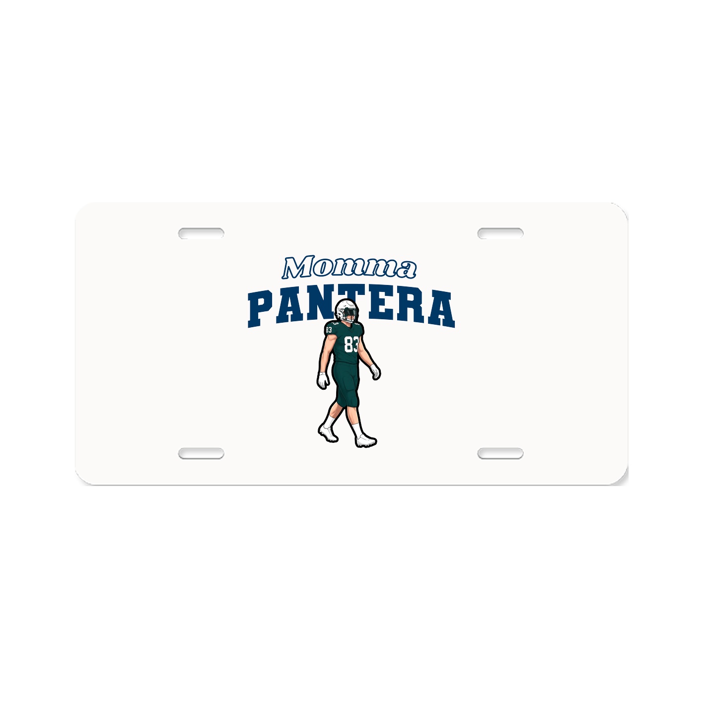 License Plate — Mothers Day Block in Classic